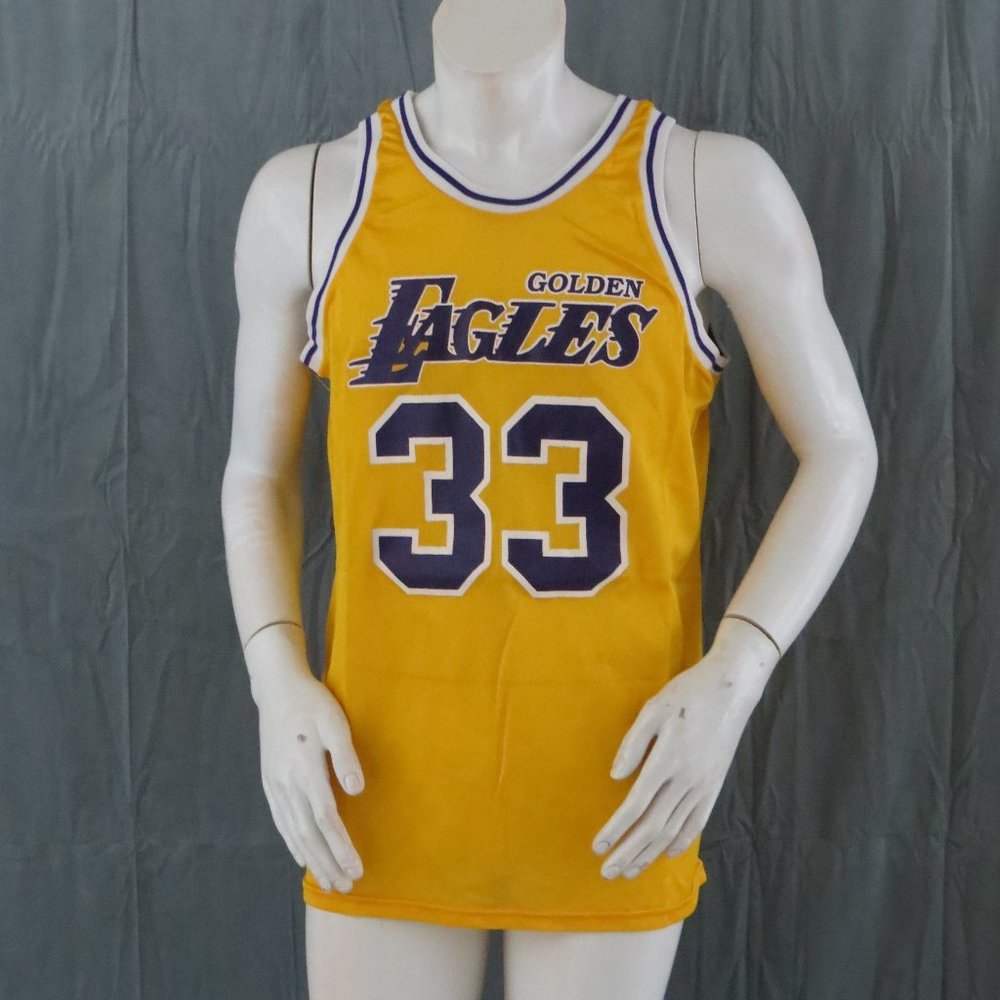 Tennessee Tech Golden Eagles Jersey (VTG) - 1980s Home Jersey # 33 - Mens Large